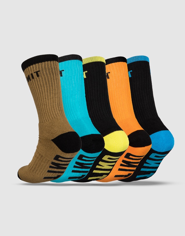 UNIT - UNIT Crew Men's 5 Pack Bamboo Socks
