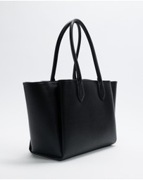 Emporio Armani - Tote L Mini Grana Spuntata