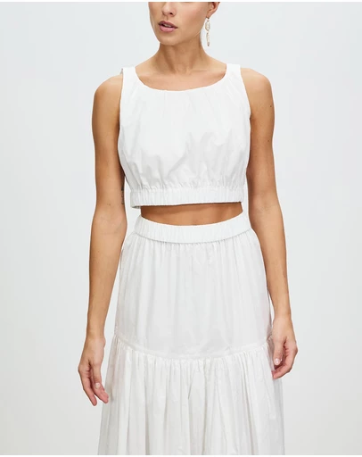 Sofia Irina - Elasticated Crop Top