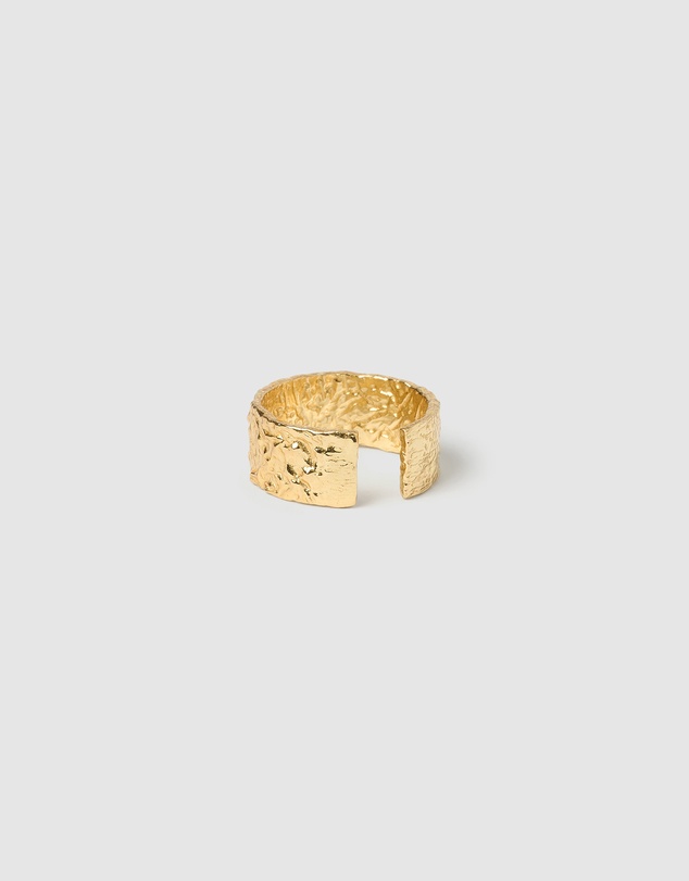 Arms Of Eve - Eros Gold Textured Ring - Large