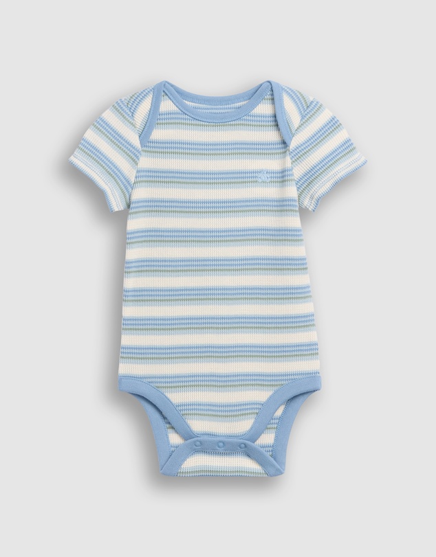GAP - Waffle SS Single Bodysuit - Babies