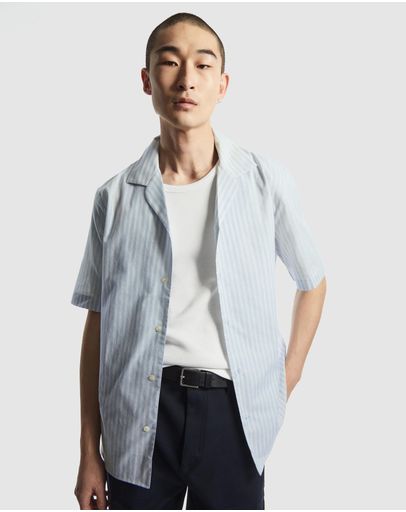Blue Dark Stripe