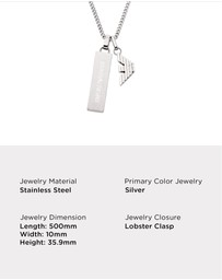 Emporio Armani - Silver Necklace