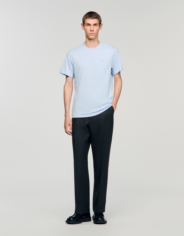 Sandro - Single Coeur Tee Shirt