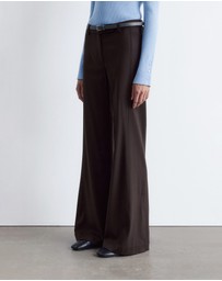 & Other Stories - Flared Wool Trousers