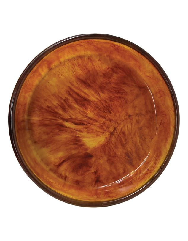 Urban Attitude - Urban Attitude GAB Extra Large Bowl 59.5 Wide by 12.5 Height - Burnt Amber