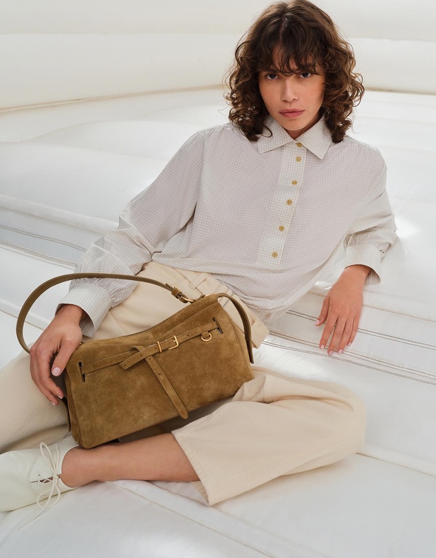 Oroton - Cleo Shoulder Bag Suede