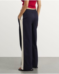 Jag - Canvas Contrast Pant
