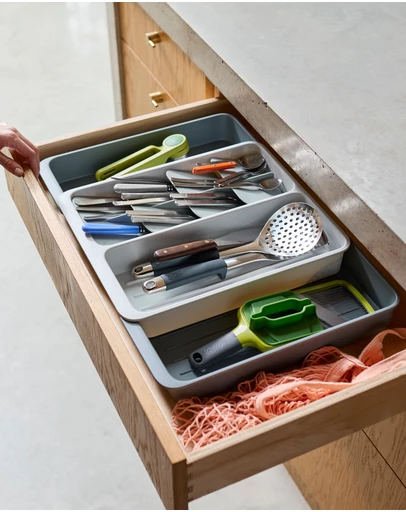 Joseph Joseph - DrawerStore™ Expanding Tiered Cutlery, Utensil and Gadget Tray
