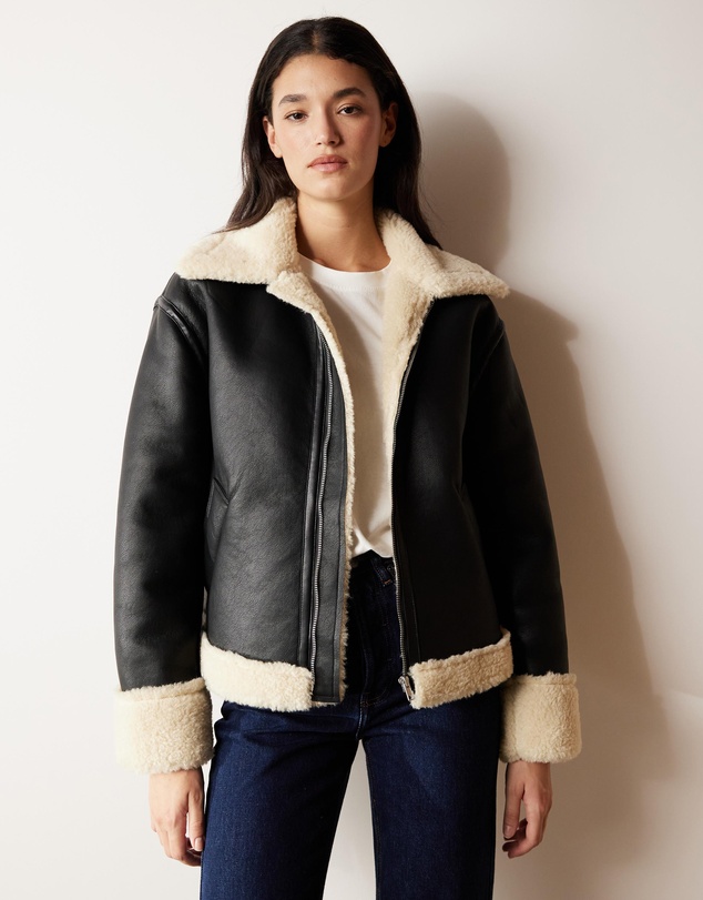 Atmos&Here - Maverick Shearling Jacket