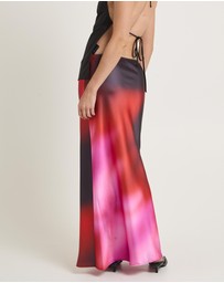 Alice In The Eve - Vila Ombre Slip Maxi Skirt