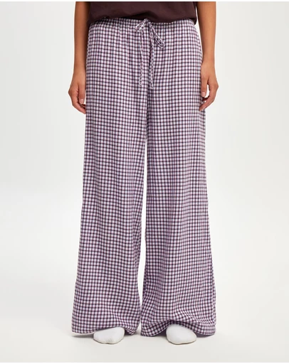 Cotton On Body - Cloud Soft Flannel Wide Leg Pant