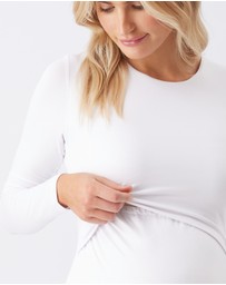 Ripe Maternity - Luxe Knit Nursing Top