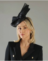 Morgan & Taylor - Illiana Fascinator in Black
