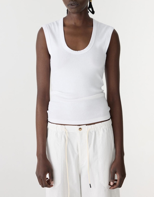 Bassike - Essential Scoop Tank