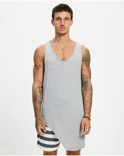 Surrounded By Ghosts - The Hexaferrum Assymetrical Cotton Singlet