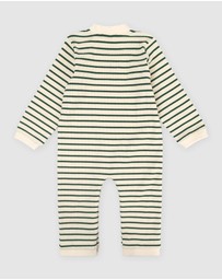 Designer Kidz - Jack Rib Stripe Romper