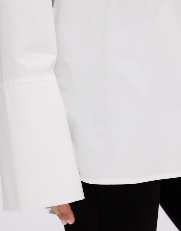 Minima Esenciales - Raine Cotton Shirt With Wide Cuffs