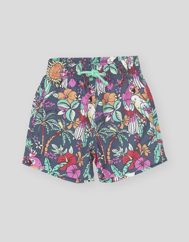 Goldie + Ace - Paradise Board Shorts - Babies-Kids