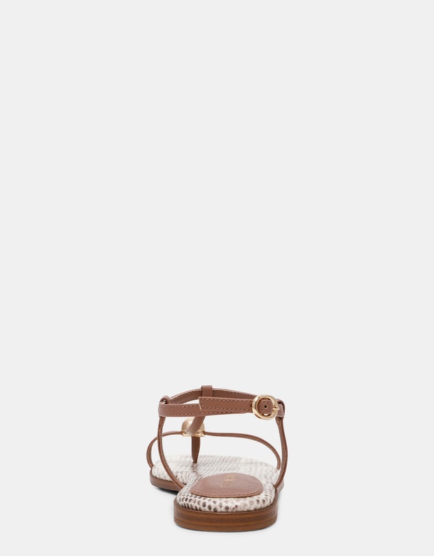 Steve Madden - Ritzy natural snake sandal