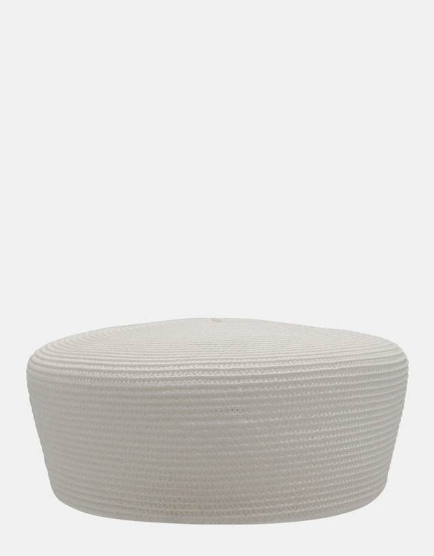 Morgan & Taylor - Gillian Pillbox Hat in Ivory White