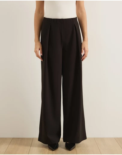 Atmos&Here - Gwen Pleated Palazzo Pants