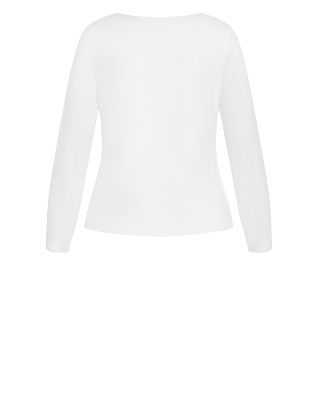 City Chic - Annie V Neck Top