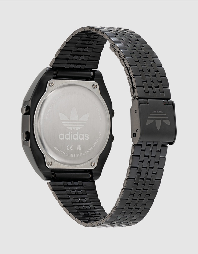 adidas Originals - Digital Two 36mm Black Case and Bracelet