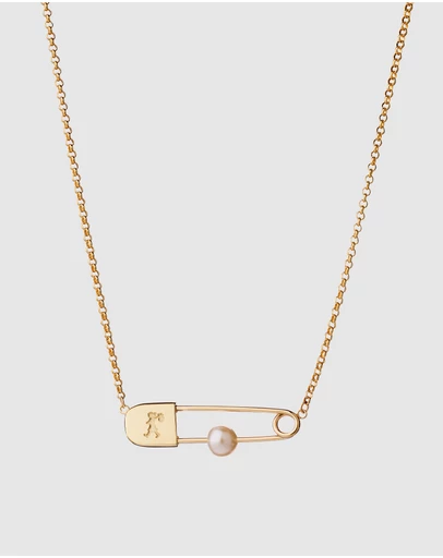 Karen Walker - Runaway Safety Pin Necklace