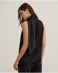 Witchery - V-neck Scarf Top