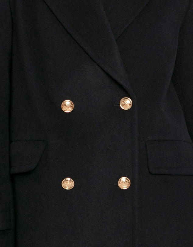 Belle & Bloom - Harbour Military Wool Blend Pea Coat