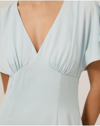 Tussah - Genevieve Satin Midi Dress