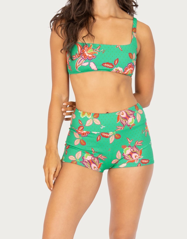 Baku Swimwear - Spice Temple Extra Firm Beach Short Bikini Bottom