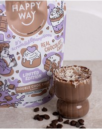 Happy Way - Double Choc Chip Vegan Protein 500g