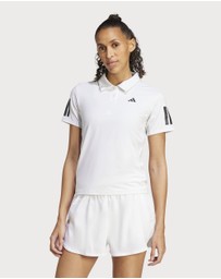 adidas Performance - Club Tennis Climacool 3-Stripes Polo Shirt Womens