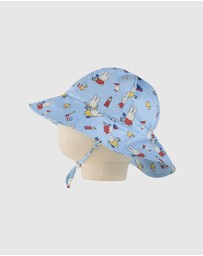 Kynd Baby - Miffy Broad Brim Hat in Harbor Blue