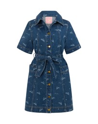 SMWR. by The Somewhere Co - Royal Match Denim Mini Dress