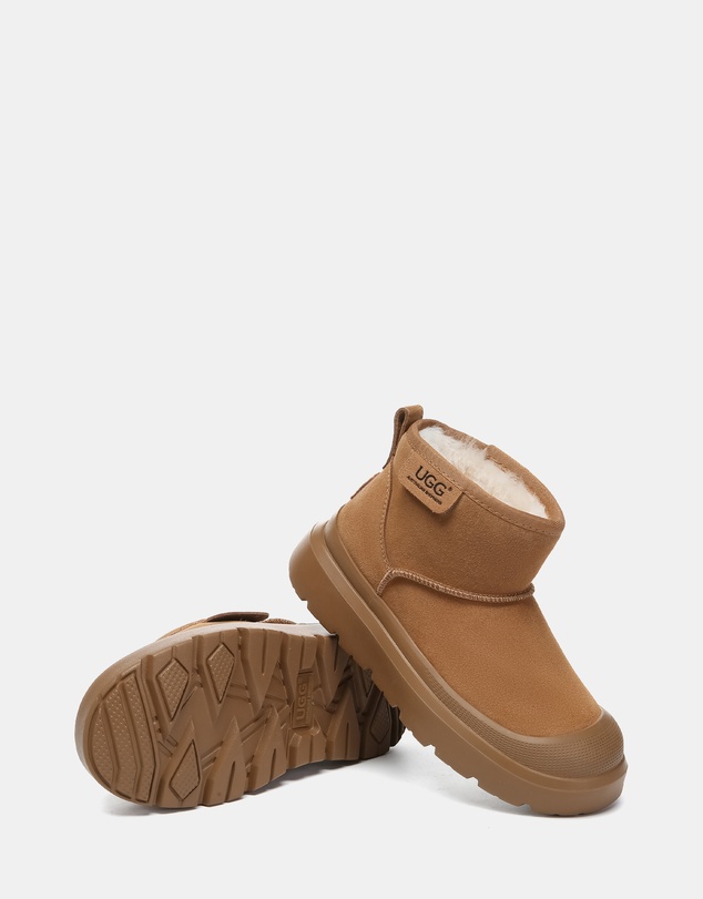 EVERAU - Australian Shepherd Ugg Harrison Cow Suede Upper UGG Boots
