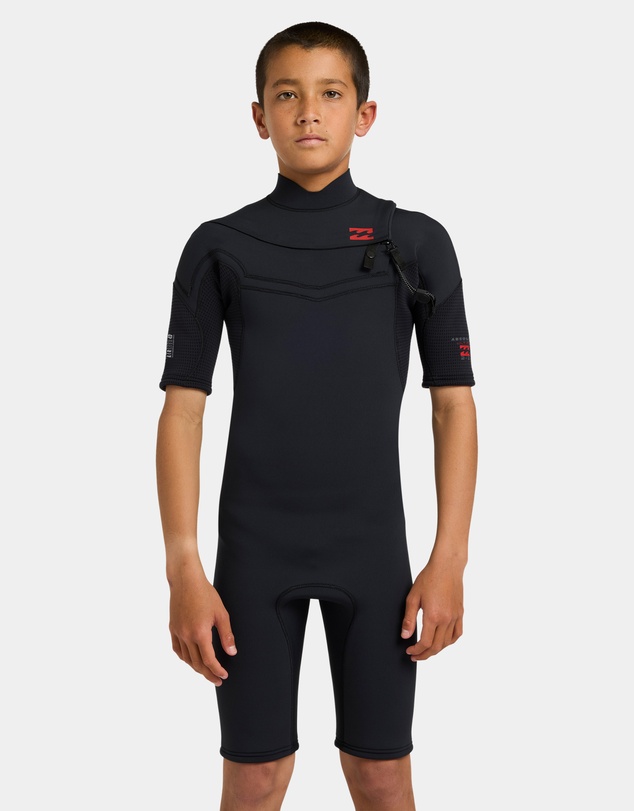 Billabong - Boys 8 to 16 2/2mm Absolute Ultra Chest Zip Springsuit