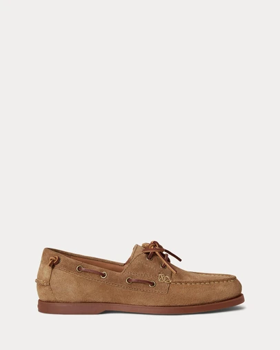 Polo Ralph Lauren - Merton Suede Boat Shoes - Men's