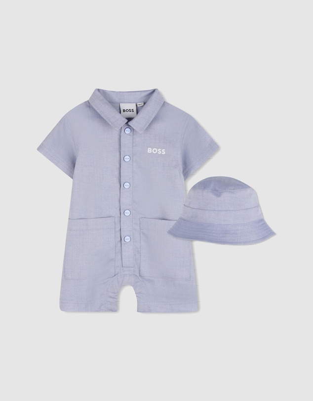 BOSS - Short All in One with Bucket Hat - Babies