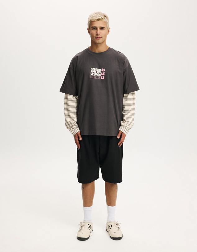 Cotton On - Box Fit Graphic T-Shirt