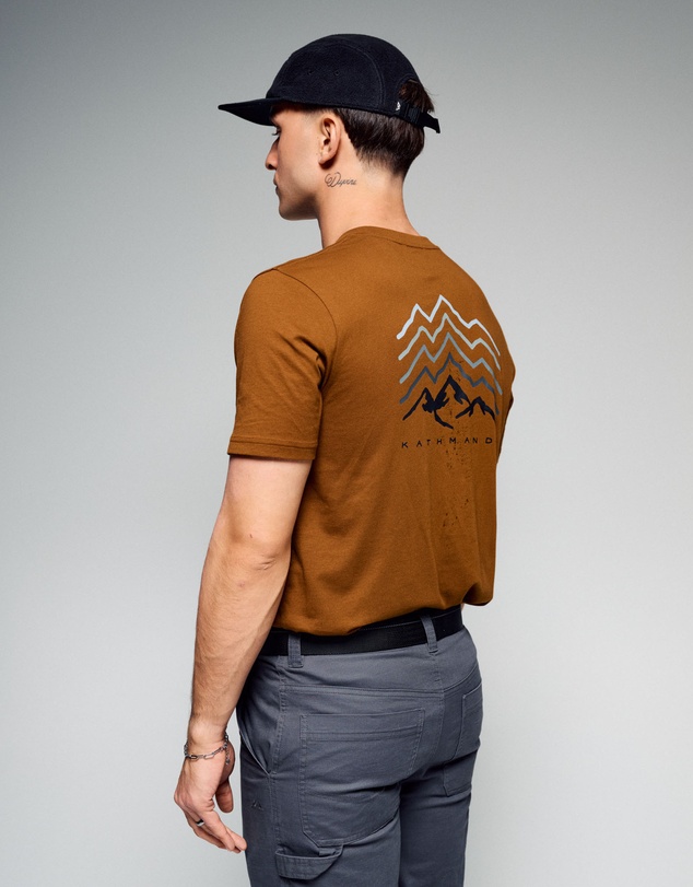 Kathmandu - Mountain Rays Organic Cotton T-Shirt