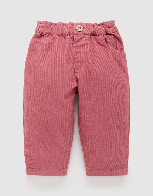 Purebaby - Corduroy Pull On Pants -Kids-Babies