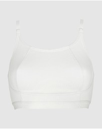Royce Lingerie - Lola Cotton Crop Top High Neck Teen Bra