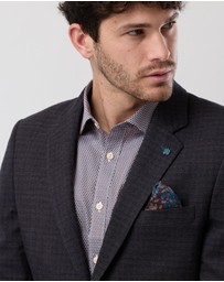 Brooksfield - Tonal Winter Check Blazer