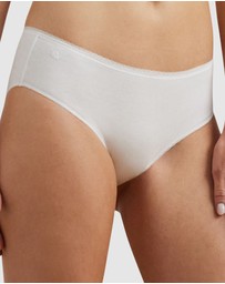 Lauren by Ralph Lauren - Cotton & Lace Hipster Brief