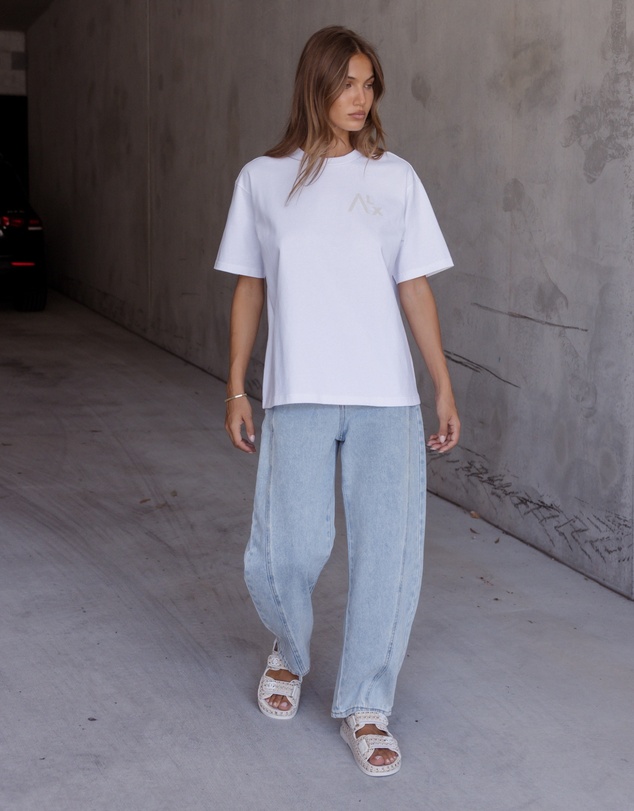 ALEXANDRA - Echo T-Shirt White