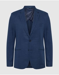 Oxford - 3 Button Linen Milton Blazer