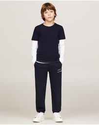Tommy Hilfiger - Basic Crew Neck Short Sleeve Knit Tee - Teens